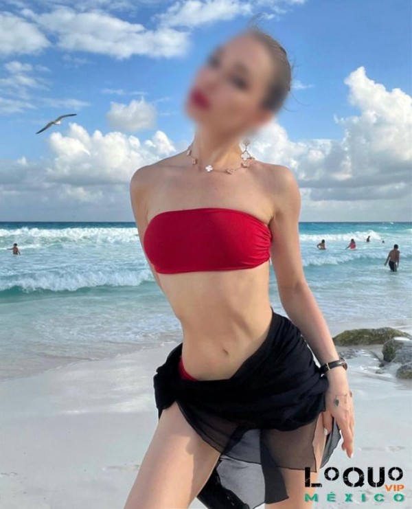 Putas Nuevo León: Brittney escort y modelo rubia delgadita fresita en Monterrey