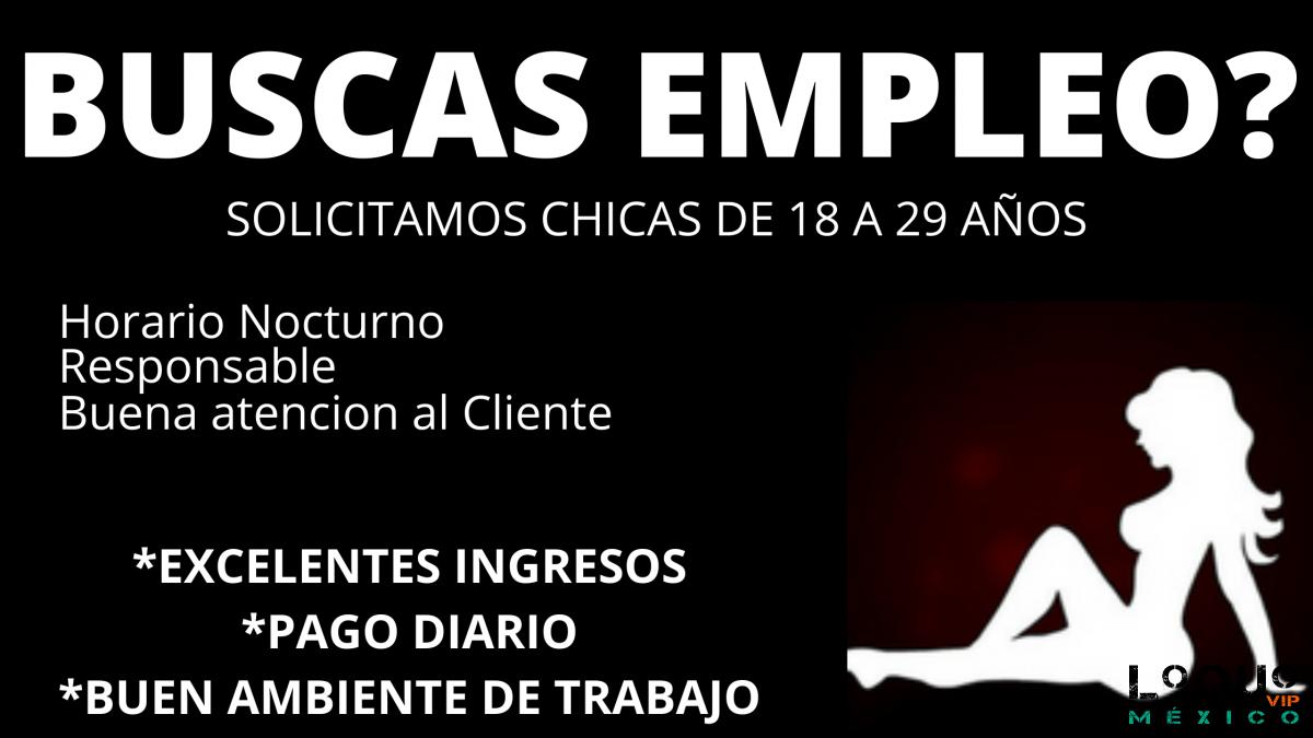 Agencias Escorts Nuevo León: EXCELENTES INGRESOS, PAGO DIARIO, HORARIO NOCTURNO