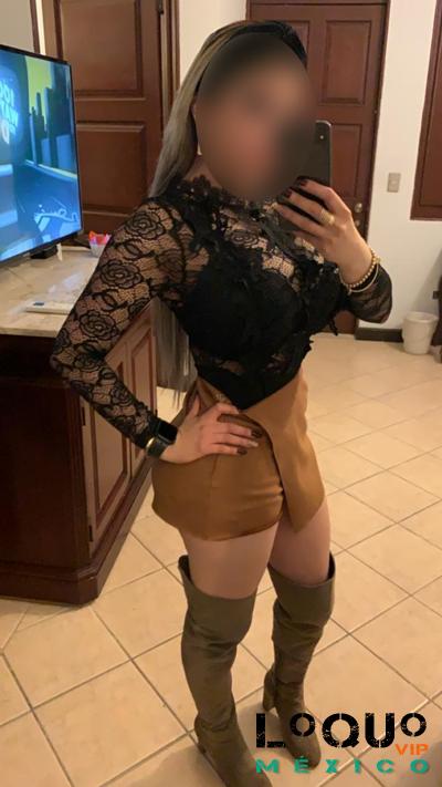 Putas Nuevo León: CELINE; chica escort foranea con mucho deseo de practicar el sexo