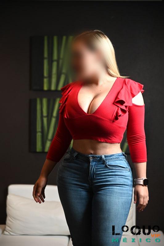 Putas Nuevo León: soy una escort rubia con ganas de divertirme