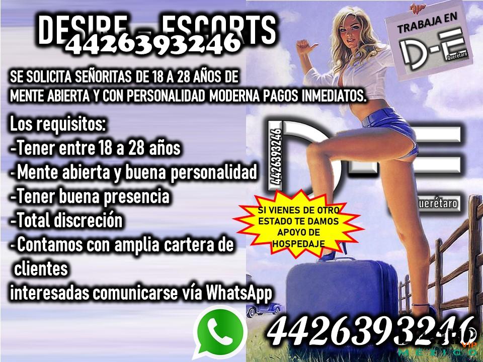 Putas Querétaro: Trabaja de escort, grandes ingresos!