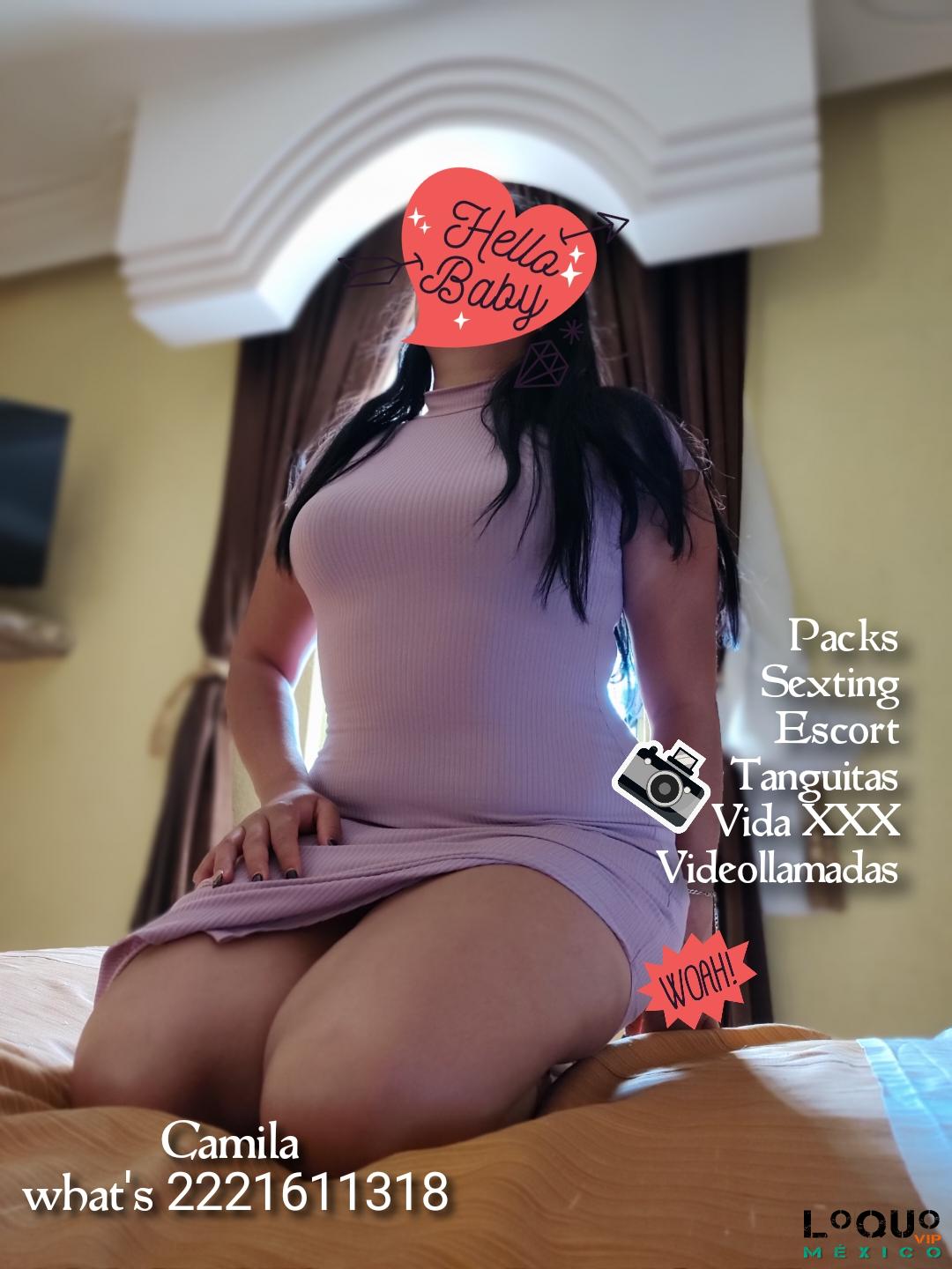 Putas Puebla: Disfruta de una excelente compañia me llamo camila