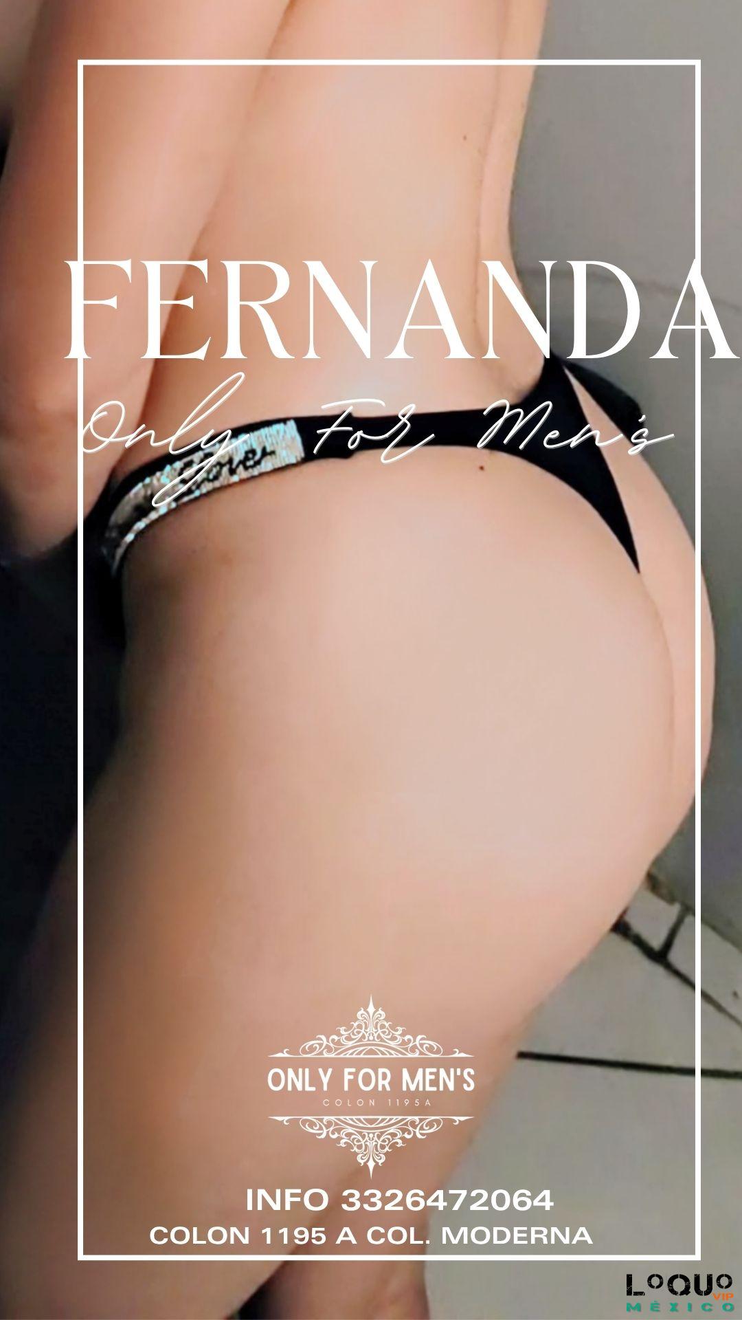 Putas Jalisco: FERNANDA CHICA DE NUEVO INGRESO EN COLON 1195 A