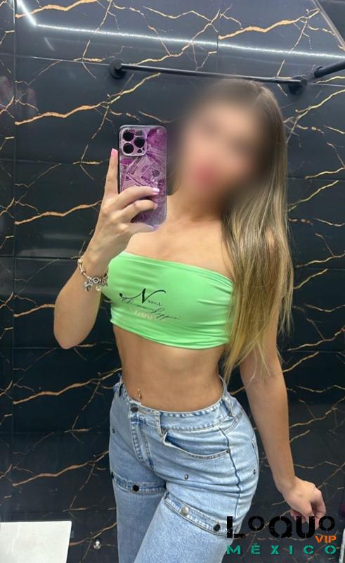 Putas Nuevo León: Hola soy Amelia una chica fitnes rubia super nalgona en monterrey