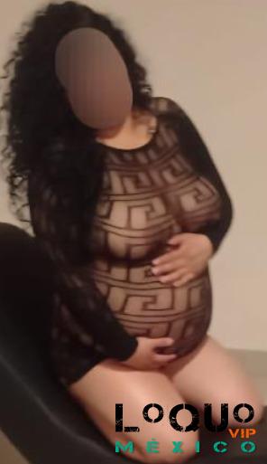 Putas Ciudad de México (CDMX): Tetona embarazada con deliciosos squirts para ti, si no termino no pagas!!!