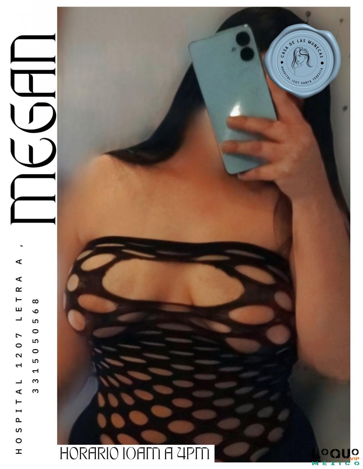 Putas Jalisco: Megan novedad en Casa de las Muñecas 19 años